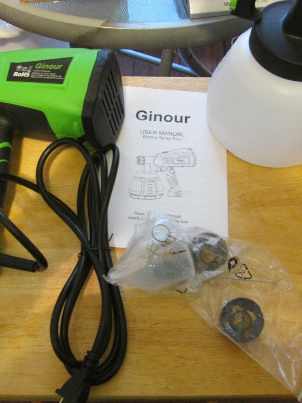 New Ginour Electric Paint Spray Gun